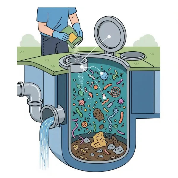 Что такое биопрепараты для септиков и выгребных ям