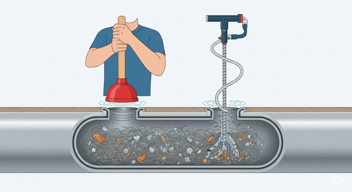 Признаки засорения канализации